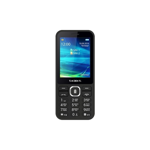 Мобильный телефон TeXet TM-D327 черный