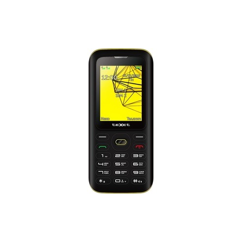 Мобильный телефон TeXet TM-517R черно-желтый