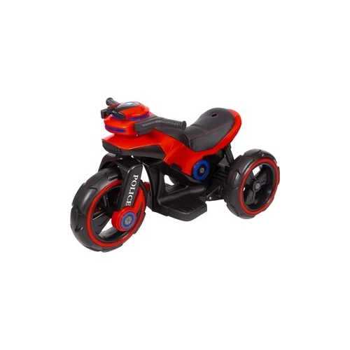 Детский мотоцикл на аккумуляторе Y QIKE Y-MAXI Police Red - SW198B-RED
