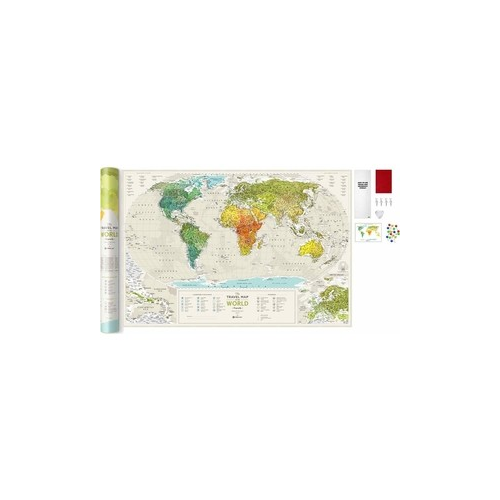 Карта 1DEA.me Travel map geograghy world
