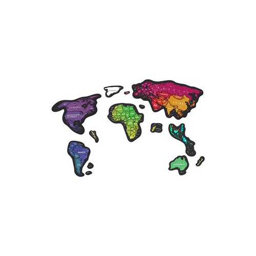 Скретч карта мира 1DEA.me Travel map magnetic world