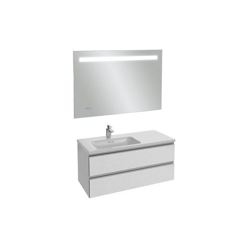 Мебель для ванной Jacob Delafon Vox 100 белый блестящий, левая