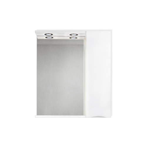 Зеркальный шкаф BelBagno Marino правый, белый (MARINO-SPC-700/750-1A-BL-P-R)