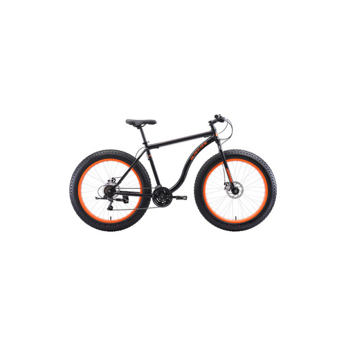 Велосипед Black One Monster 26 D (2019) чёрный/оранжевый 20''