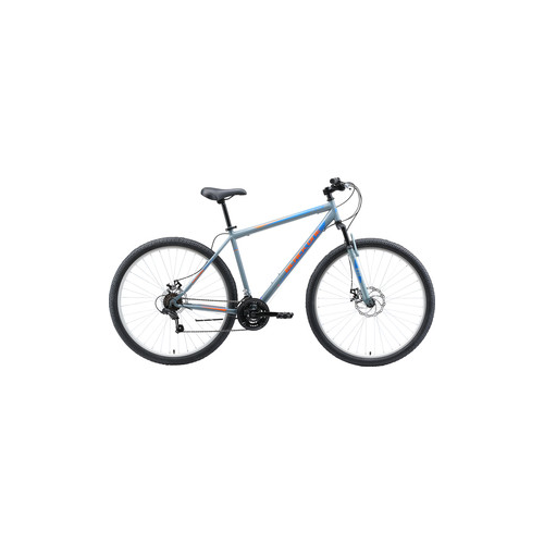 Велосипед Black One Onix 29 D (2020) серый/оранжевый/голубой 18''