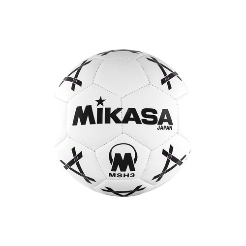 Мяч гандбольный Mikasa MSH 3, синт.кожа, р.3, бело-черно-фиолетовый