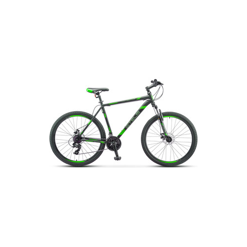 Велосипед Stels Navigator 700 MD 27.5 F010 (2019) 19 черный/зеленый