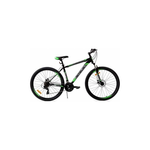 Велосипед Stels Navigator 700 MD 27.5 F010 (2019) 21 черный/зеленый