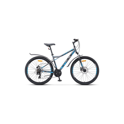 Велосипед Stels Navigator 710 D 27.5 V010 (2020) 16 серый/черный/серебристый