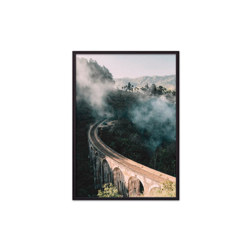 Постер в рамке Дом Корлеоне Мост над каньоном 50x70 см