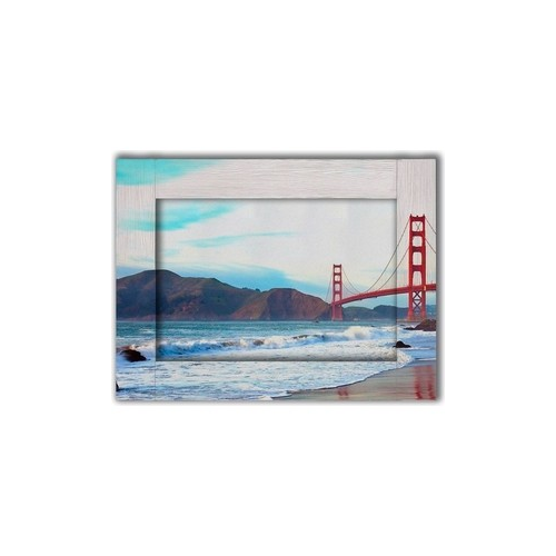Картина с арт рамой Дом Корлеоне Мост Сан-Франциско 60x80 см