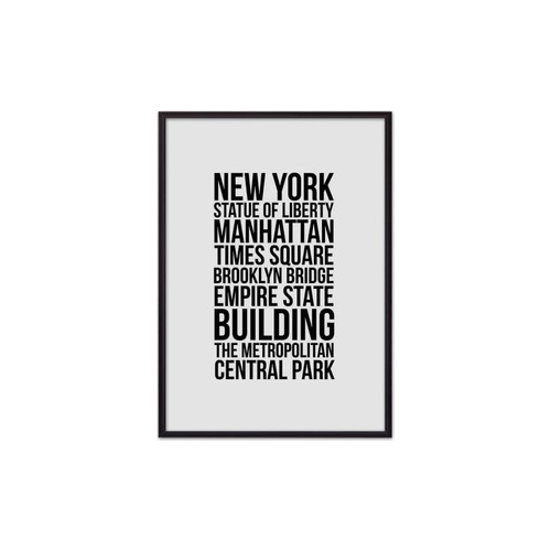 Постер в рамке Дом Корлеоне Лучшее в Нью-Йорке 40x60 см