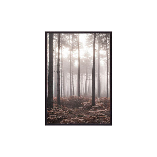 Постер в рамке Дом Корлеоне Туманный лес 30x40 см