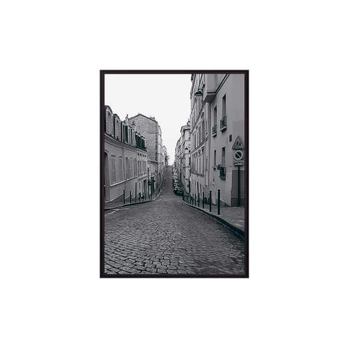 Постер в рамке Дом Корлеоне Улицы Парижа 50x70 см