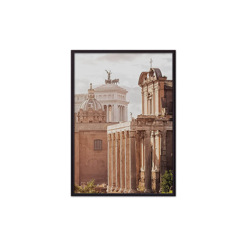 Постер в рамке Дом Корлеоне Храм Антонина и Фаустины 30x40 см