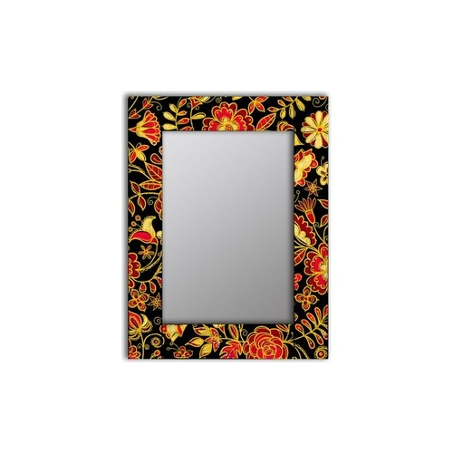 Настенное зеркало Дом Корлеоне Цветочная поляна 65x80 см