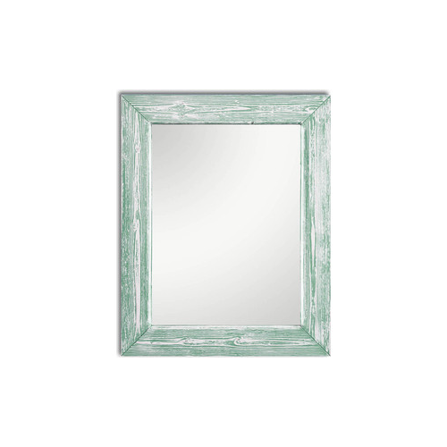 Настенное зеркало Дом Корлеоне Шебби Шик Зеленый 80x80 см