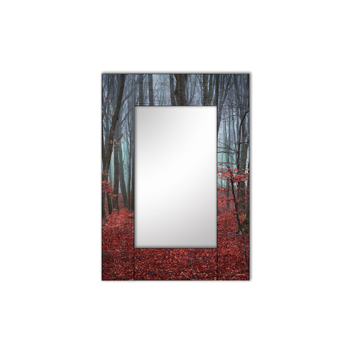 Настенное зеркало Дом Корлеоне Сказочный лес 55x55 см