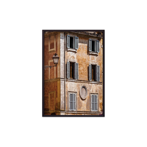 Постер в рамке Дом Корлеоне Старинная дверь Рим 40x60 см