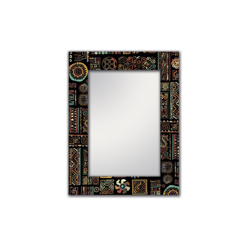 Настенное зеркало Дом Корлеоне Этнический микс 65x65 см