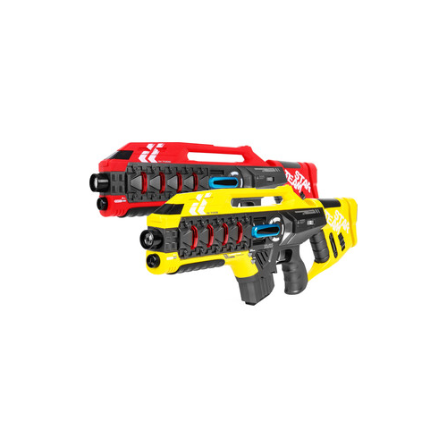 Лазерный бой Zhorya (набор из 2-х автоматов: желтый и красный) - ZYB-B3276-1