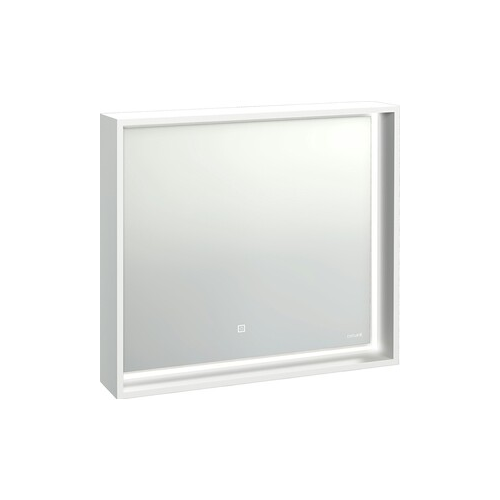 Зеркало Cersanit Louna 80 белый с подсветкой (SP-LU-LOU80-Os)