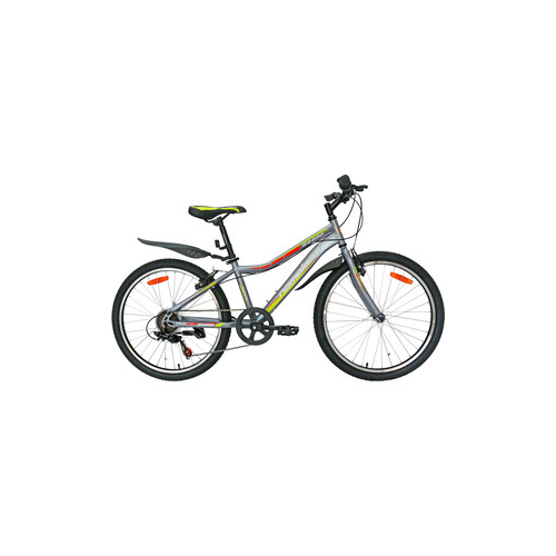 Велосипед Nameless 24'' S4400, серый/желтый, 13'' (2020) универс. рама