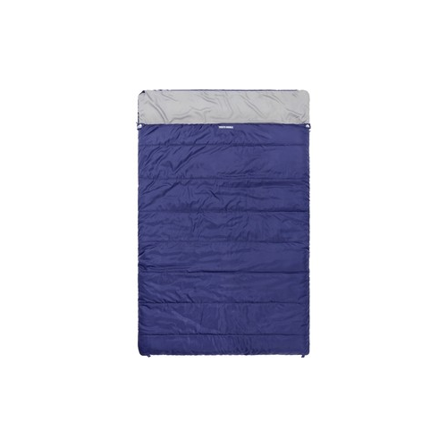 Спальный мешок Jungle Camp Trento Double, двухместный, две молнии, цвет синий