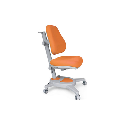 Кресло Mealux Onyx (Y-110) KY + чехол/обивка оранжевая однотонная