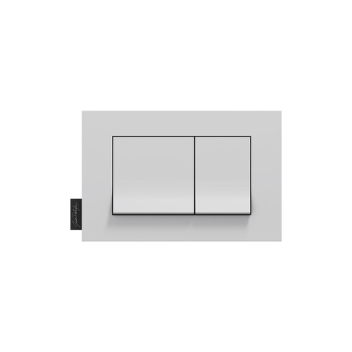 Кнопка смыва Jacob Delafon Hors Collection прямоугольная, глянцевая белая (E20858-00)