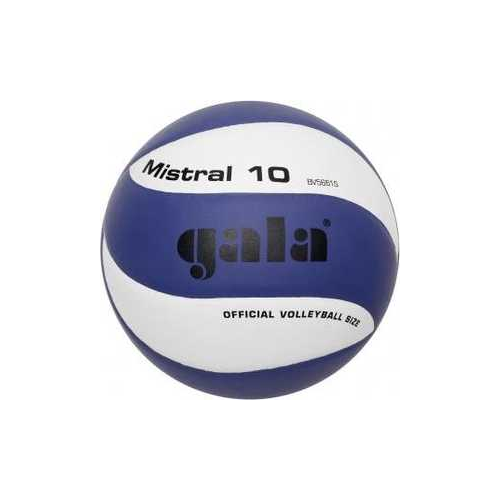 Мяч волейбольный Gala Mistral 10, арт. BV5661S, р. 5, бело-синий