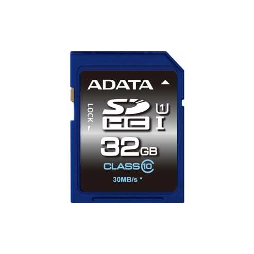 Карта памяти ADATA SDHC 32Gb Class10 ASDH32GUICL10-R Ultra speed
