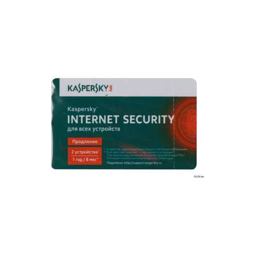 Программное обеспечение Kaspersky Internet Secutity Multi-Device Russian Ed. 2-Device 1 year Renewal Card (KL1941ROBFR)