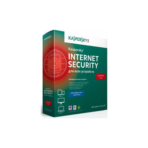 Программное обеспечение Kaspersky Internet Secutity Multi-Device Russian Ed. 5-Device 1 year Base Box (KL1941RBEFS)