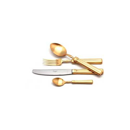 Набор столовых приборов Cutipol Fontainebleau gold из 72-х предметов 9162-72