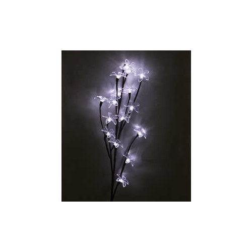 Light Ветка Сакуры на батарейках прозрачные цветы 59 см