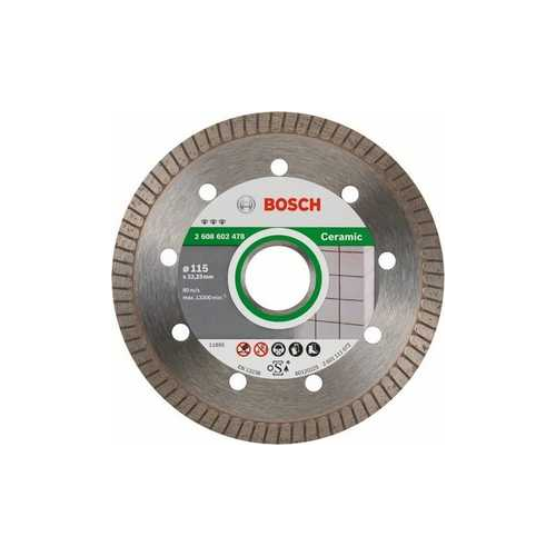 Диск алмазный Bosch 115х22.2 мм Best for Ceramic Extra-Clean Turbo (2.608.602.478)
