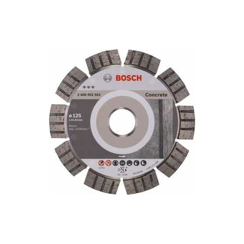Диск алмазный Bosch 125х22.2мм Best for Concrete (2.608.602.652)