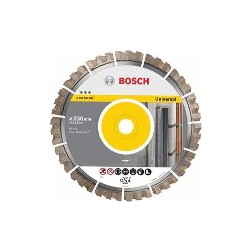 Диск алмазный Bosch 125х22.2 мм Best for Universal (2.608.603.630)