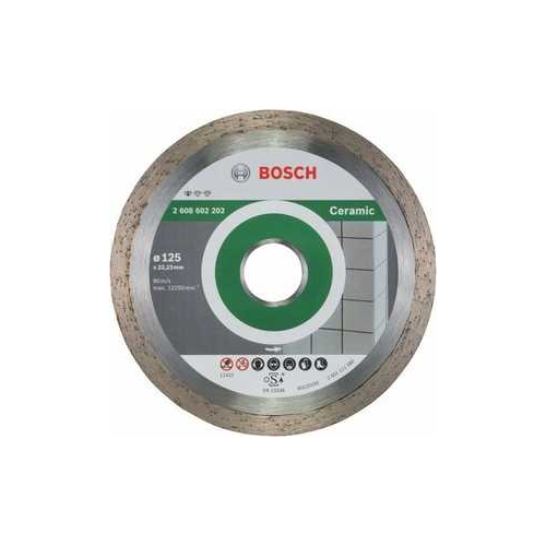 Диск алмазный Bosch 125х22.2 мм Standard for Ceramic (2.608.602.202)