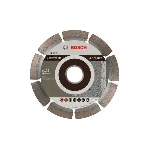 Диск алмазный Bosch 125х22.2 мм Standard for Abrasive (2.608.602.616)