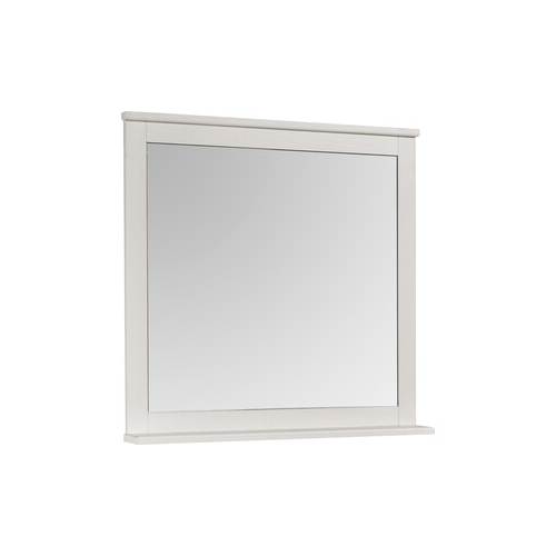 Зеркало с полкой Акватон Леон 80 дуб белый (1A186402LBPS0)