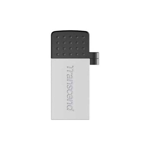 Флеш накопитель Transcend 16GB JetFlash 380 USB 2.0 металл серебро (TS16GJF380S)
