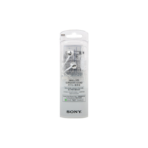 Наушники Sony MDR-EX150AP white