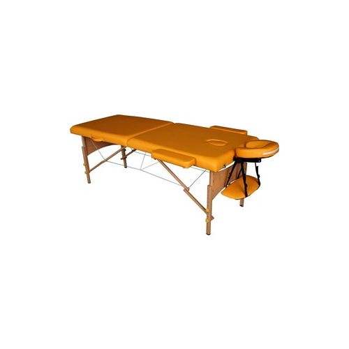 Массажный стол DFC Nirvana Relax (деревяные ножки, горчичный)