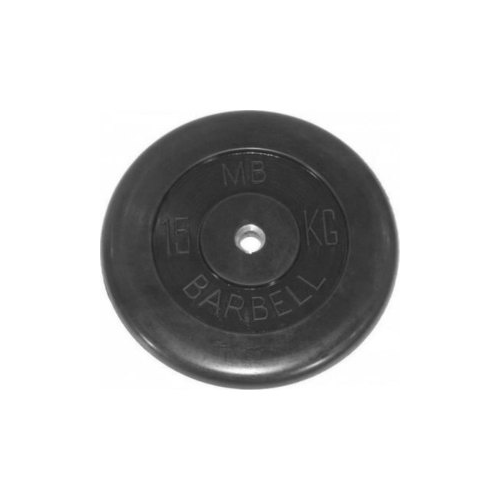 Диск обрезиненный Barbell 51 мм 15 кг