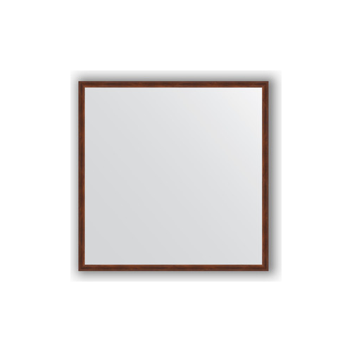 Зеркало в багетной раме Evoform Definite 58x58 см, орех 22 мм (BY 0603)