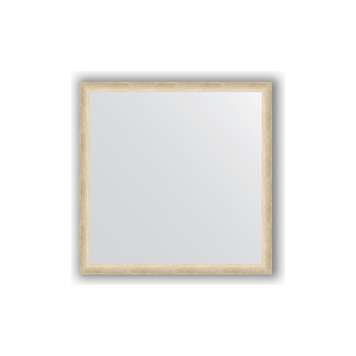 Зеркало в багетной раме Evoform Definite 70x70 см, состаренное серебро 37 мм (BY 0661)