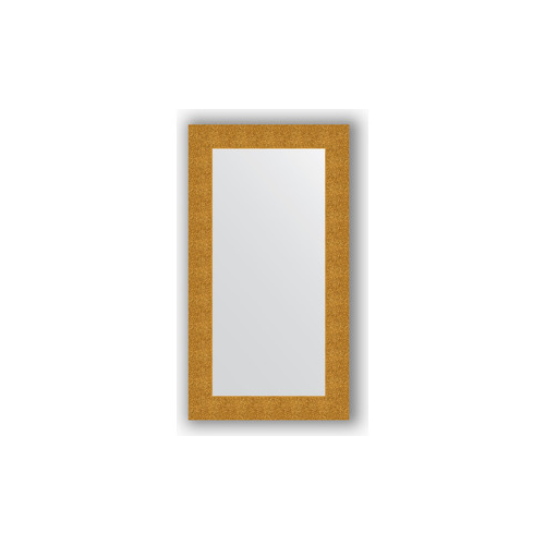 Зеркало в багетной раме поворотное Evoform Definite 60x110 см, чеканка золотая 90 мм (BY 3086)