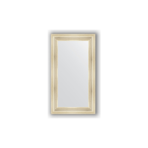 Зеркало в багетной раме поворотное Evoform Definite 62x112 см, травленое серебро 99 мм (BY 3092)